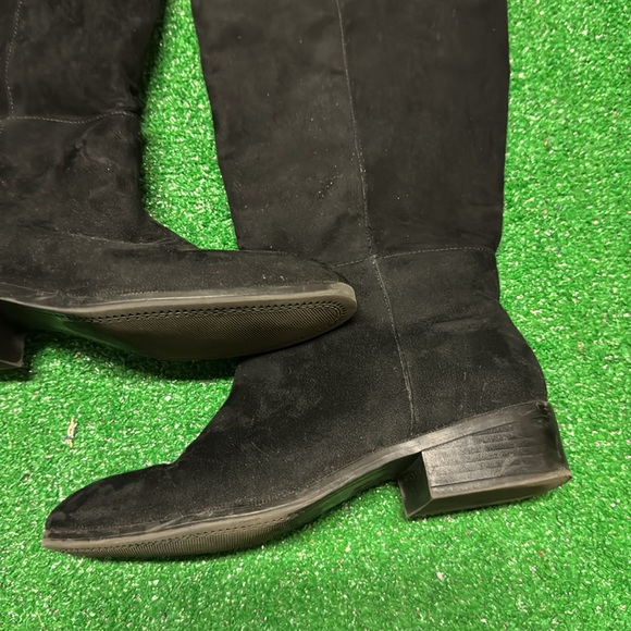 H&M Black Over the Knee Boots 39 Gently Worn - Picture 2 of 4